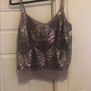 Beautiful and well made sequin top